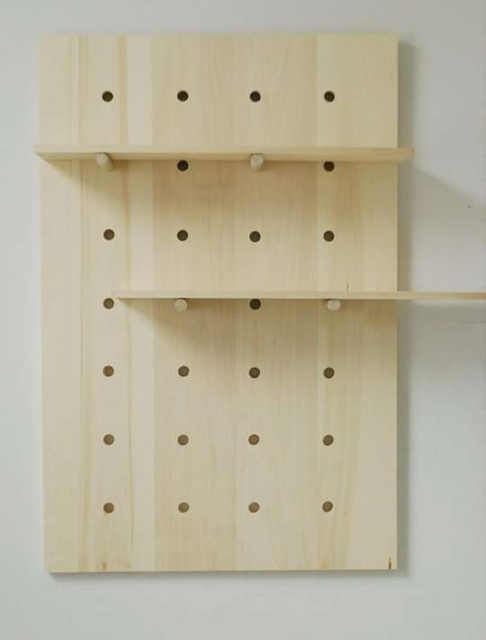 Toeval piano element Wandbord van hout zelf maken - Handleiding houten wandbord maken